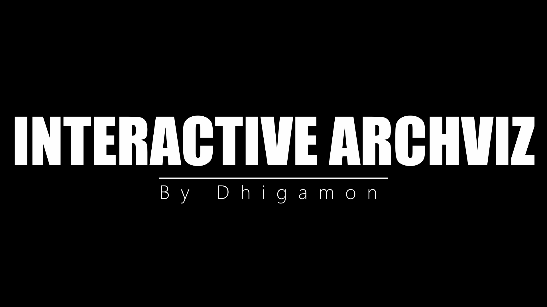 Interactive Archviz